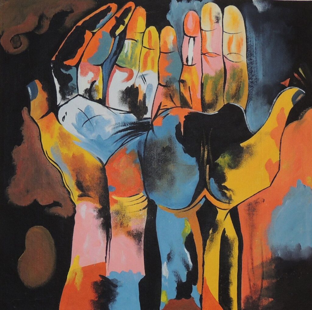 Manos Insaciables by Oswaldo Guayasamin, Ecuadorian Artist